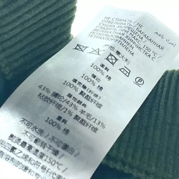 GUCCI Dog Puppy Doggie Pet coat GG For dogs cotton Red/Green - Picture 14 of 14